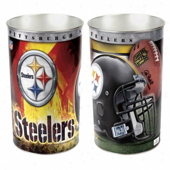 Pittsburgh Steelers Wastebasket