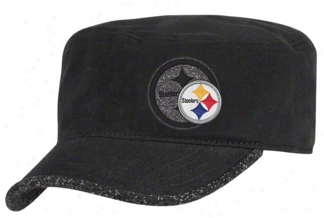 Pittsburgh Steelers Women's Hat: 2011 2nd Season Player Hook Adjustable Military Cap