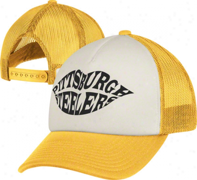 Pittsburgh Steelers Women's Hat: Foam Trucker Hat
