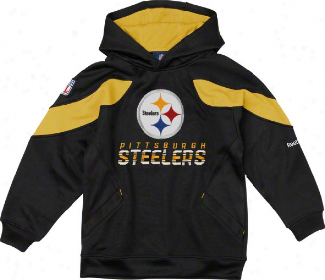 Pittsburgh Steelers Youth Sideline Momentum Hooded Sweatshirt