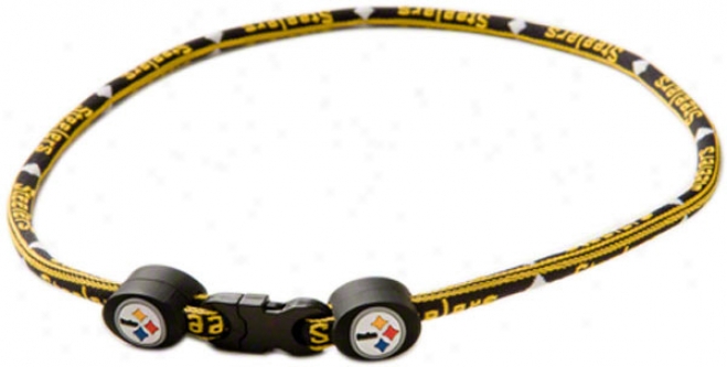 Pittsburgh Steelers Youth Titanium Necklace