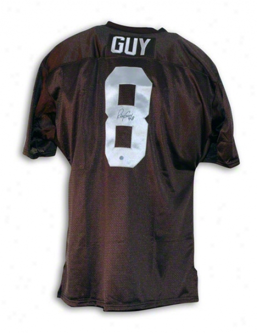 Ray Guy Oakland Raiders Autographed Black Throwback Jersey