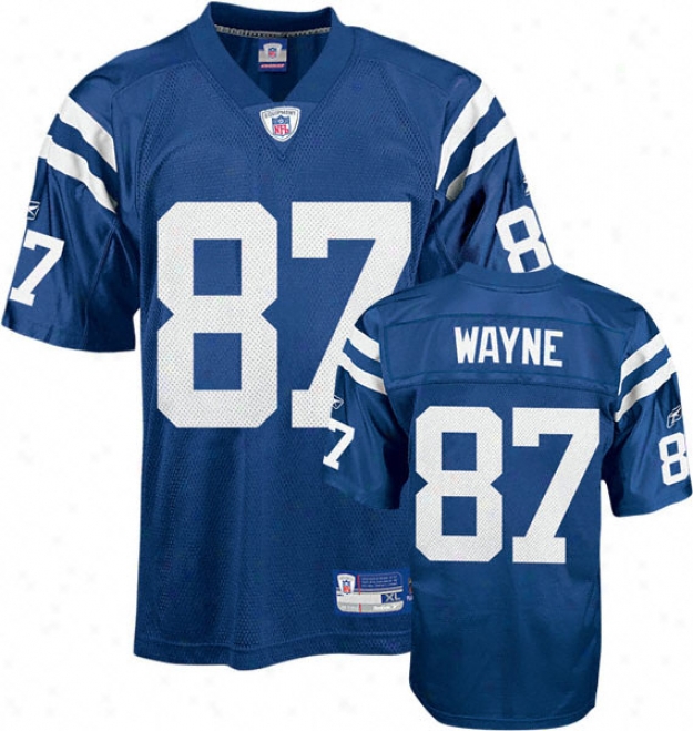 Reggie Wayne Blue Reebok Nfl Indianapolis Colts Toddler Jersey