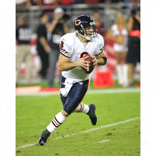 Rex Grossman Chicago Bears - Rolling Out - Autographed 8x10 Photograph