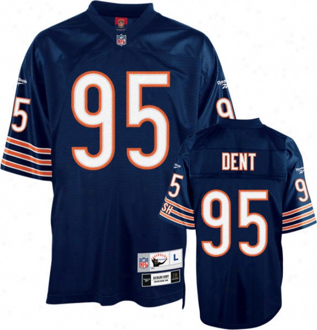 Richard Dent Reebok Nfl Navy Premier 1986 Throwback Chicago Bears Jersey