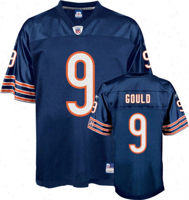 Robbie Gould Youth Jersey: Reebok Navy Repplica #9 Chicago Bears Jersey