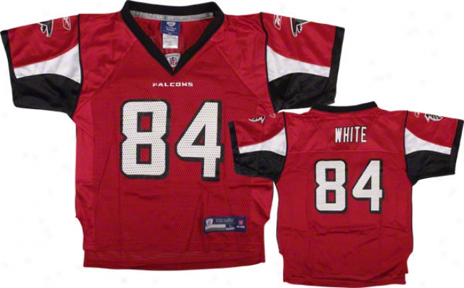 Roddy White Red Reebok Nfl Atlanta Falcons Kds 4-7 Jersey