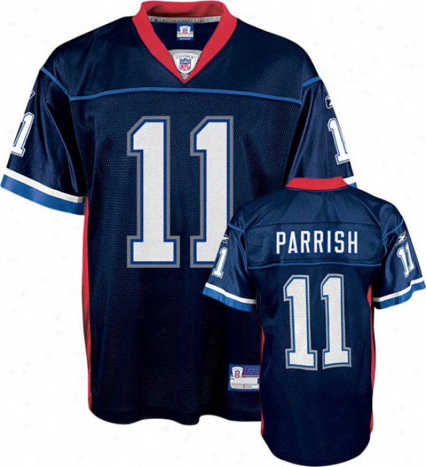 Roscoe Parrish Jersey: Reebok Navy Replica #11 Buffalo Bills Jersey