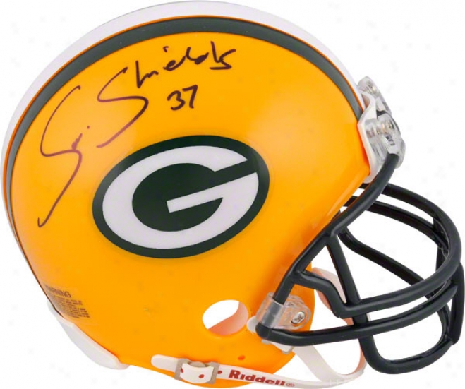 Sam Shields Autographed Mini Helmet  Details: Green Bay Packers