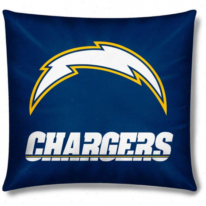 San Diego Chargers 18&quot Toss Pillow