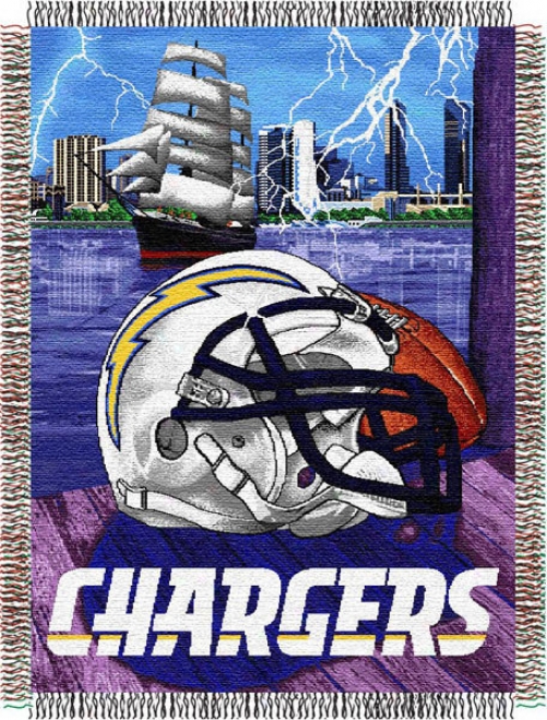 San Diego Chargers 48x60 Home Field Superiority Tapestry Throw