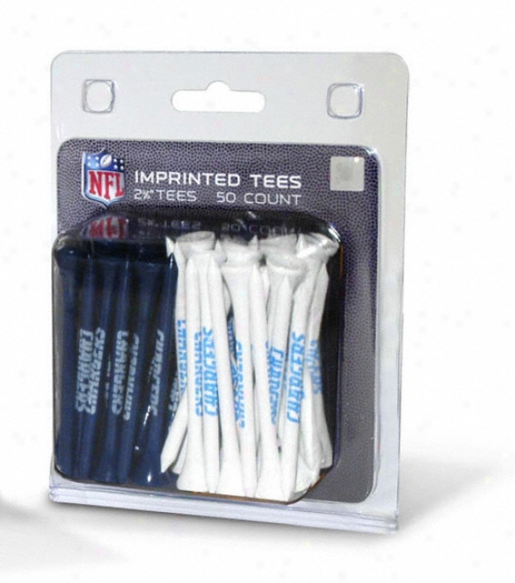 San Diego Chargers 50 Tee Pack