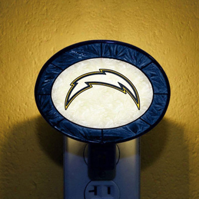 San Diego Chargers Cunning Glass Night Light