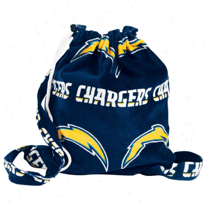 San Diego Chargers Beach Towel Backpack