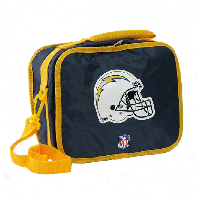 San Diego Chargers Blue Lunch Box