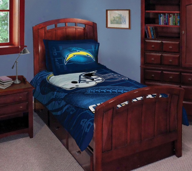 San Diego Chargers Comforter Set - Twin Couch