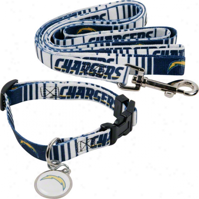 San Diego Chargers Dog Ring & Leash Set