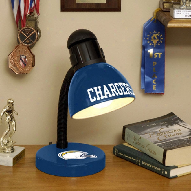 San Diego Chargers Dorm Lamp