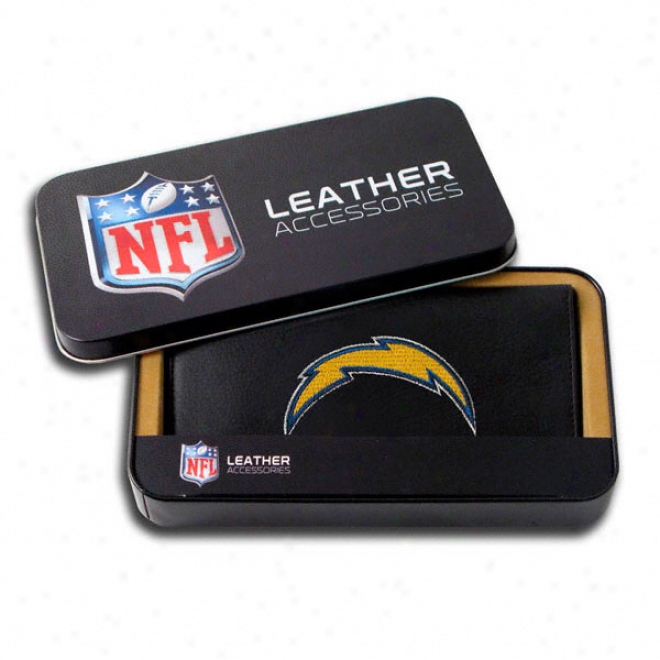 San Diego Chargers Embroidered Checkbook