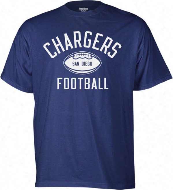 San Diego Chargers End Zone Work Out T-shirt