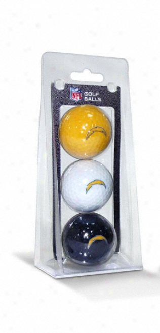 San Diego Chargers Golf Bali 3 Pack