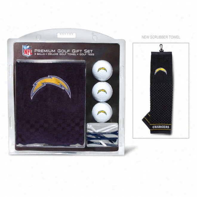 San Diego Chargers Golf Gift Set