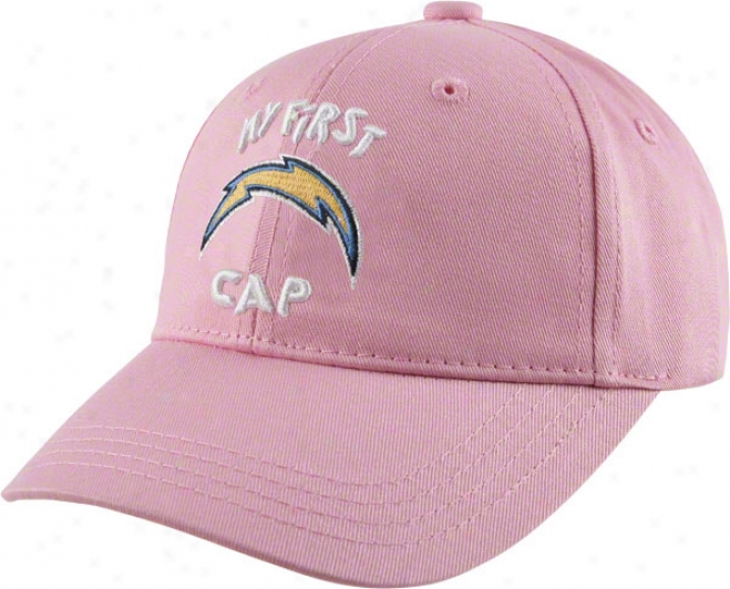 San Diego Chargers Infant My First Cap Flex Pink Hat