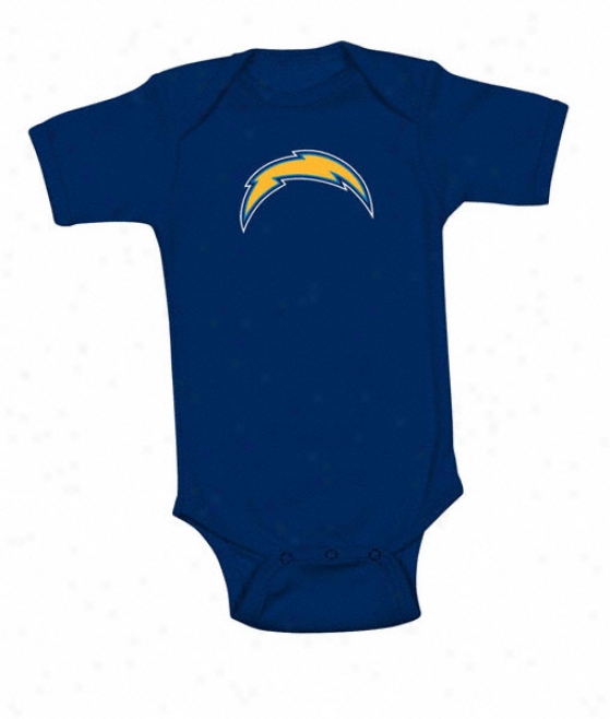 San Diego Chargers Infant Ships Logo Premier Creeper