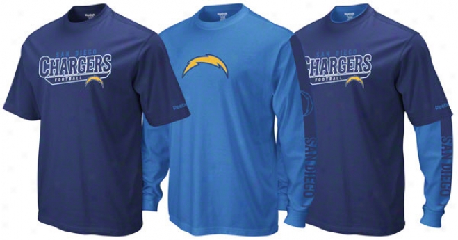 San Diego Chargers Kids (4-7) Option 3 In 1 T-shirt Combo