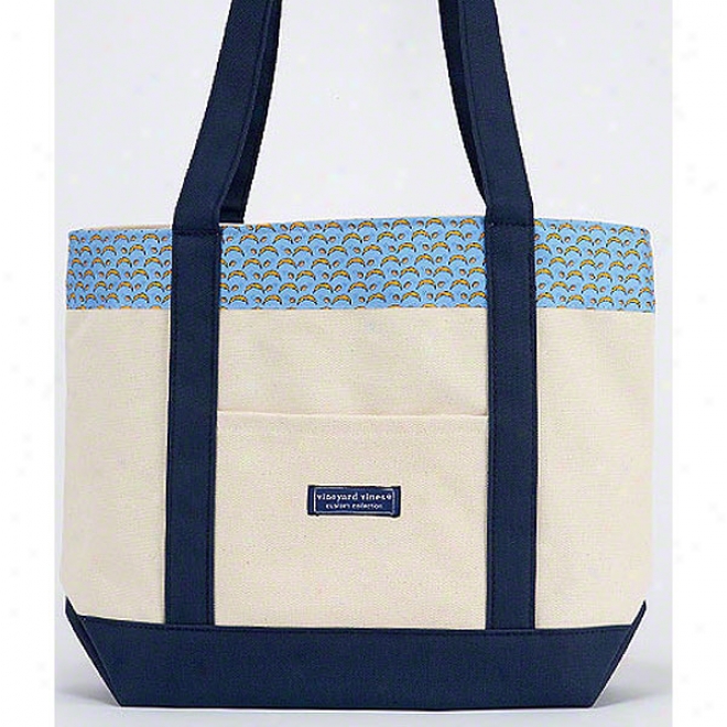 San Diego Chargers Light Blue Tote By Vineyard Vines