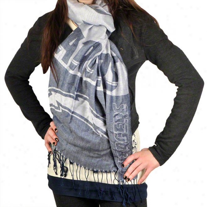 San Diego Chargers Lightweight Pashmina Scarf