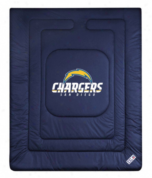 San Diego Chargers Locker Room Comforter - Twin Bed