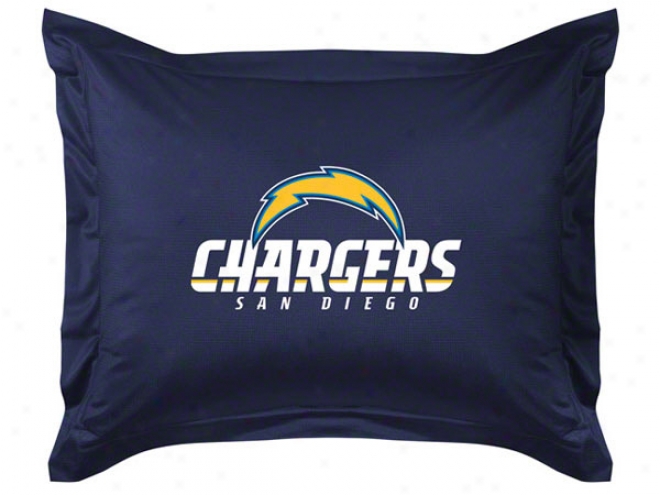 San Diego Chargers Locker Room Sham