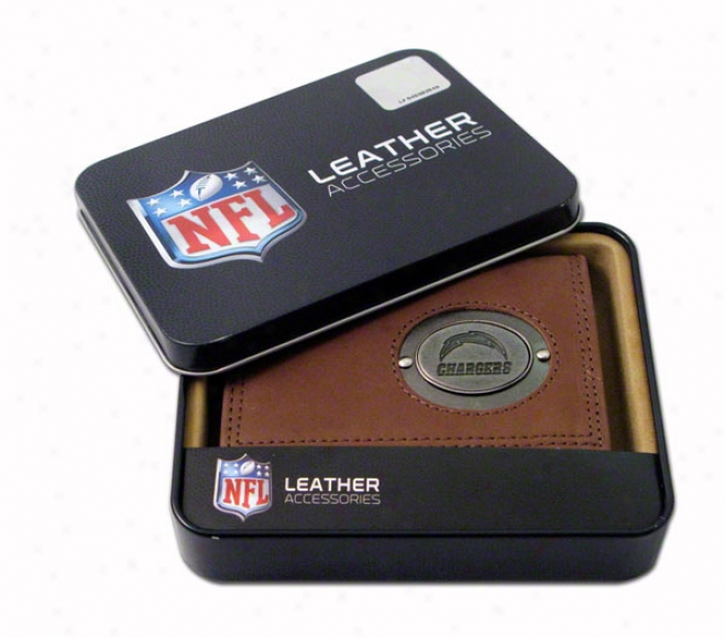 San Diego Chargers Medallion Trifold Wallet