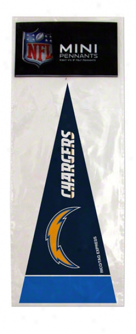 San Diego Chargers Mini Pennant Set: 8-pack