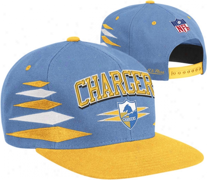 San Diego Chargers Mitchell & Ness Throwback Rhombus 2 Tone Adjustable Snapback Cardinal's office