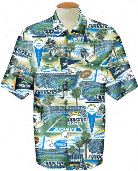 San Diego Chargers Reyn Spooner Hawaiian Shirt