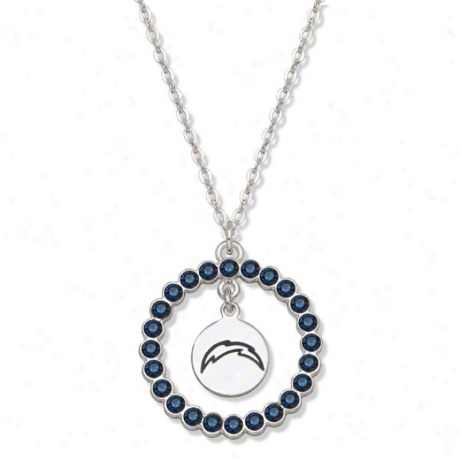 San Diego Chargers Spirit Crystal Necklace