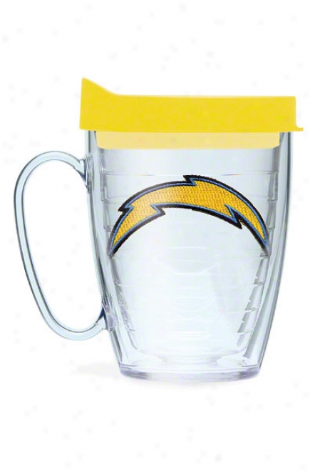 San Diego Chargers Tervis Tumbler 15 Oz Mug W/ Lid