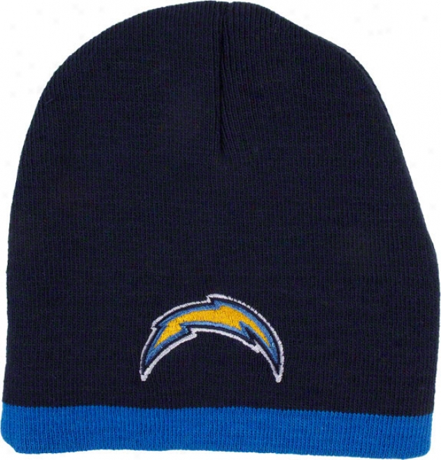 San Diego Chargers Toddler Cuffless Knit Hat