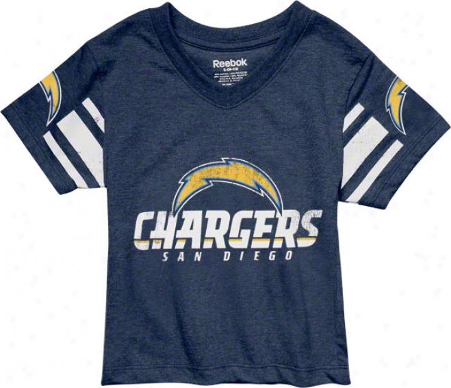 San Diego Chargers Toddler Fashion Jersey T-shirt