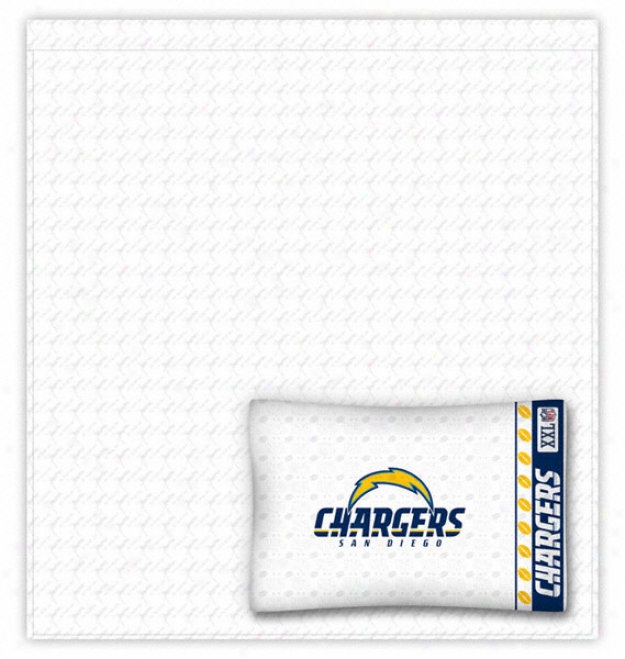 San Diego Chargers Twin Sheet Set