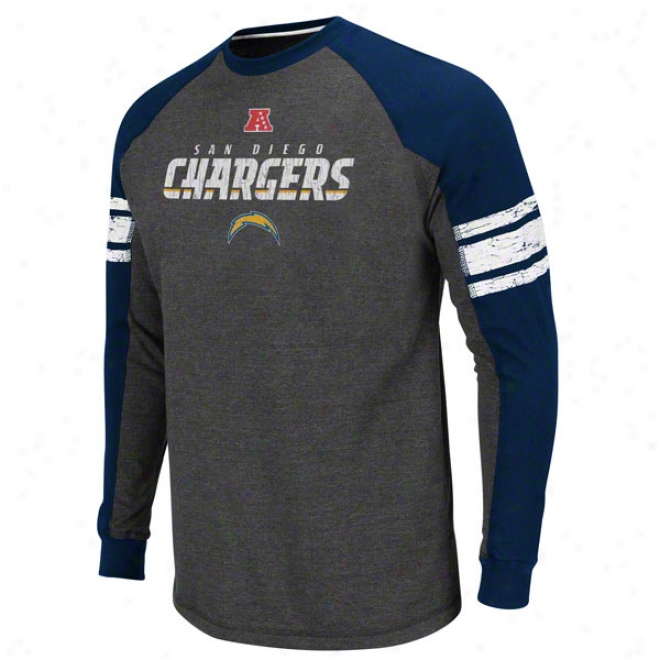 San Diego Chargers Victory Pride Ii Slow Sleeve Crew Shirt