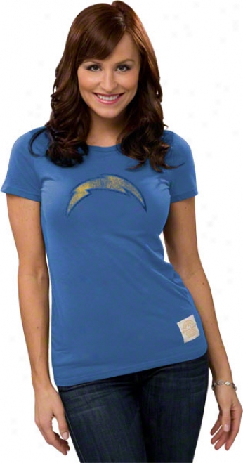 San Digeo Chargers Women's Retro Sport Bigger Better Lobo T-shirt