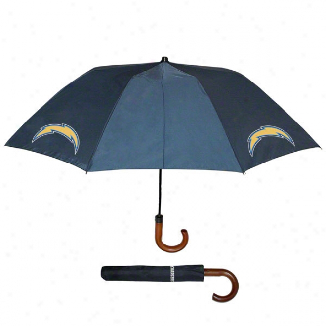 San Diego Chargers Wood Handle Umbrella