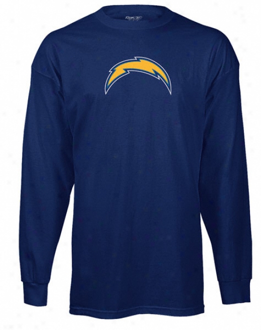 San Diego Chargers Youth Ships Logo Premier Long Sleeve T-shirt