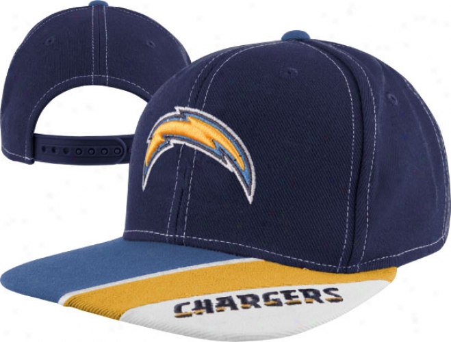 San Diego Chargers Youth Navy Reebok Nfl Retro Snapback Cap