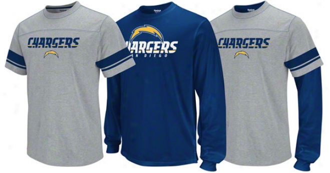 San Diego Chargers Youth Option 3-in-1 T-shirt Combo Pack