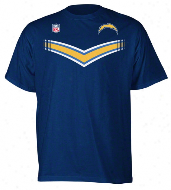 San Diego Chargers Youth V-stripe T-shirt
