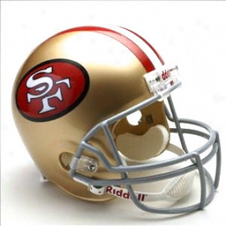 Sqn Francisco 49ers 1964-1995 Deluxe Autograph copy Riddell Throwback Full Size Helnet